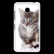 Coque Nokia Lumia 630 chaton gris 4