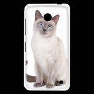 Coque Nokia Lumia 630 Chat siamois 25