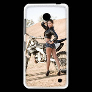 Coque Nokia Lumia 630 Moto cross sexy 