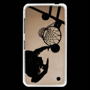Coque Nokia Lumia 630 Basket en noir et blanc