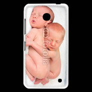 Coque Nokia Lumia 630 Duo de bébés qui dorment