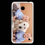 Coque Nokia Lumia 630 Jumeau avec chien