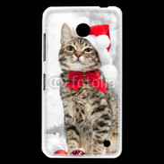 Coque Nokia Lumia 630 Chat Noël 2