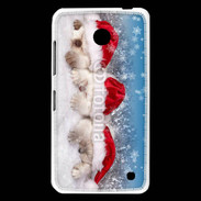 Coque Nokia Lumia 630 3 chatons Noël