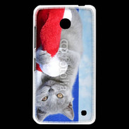 Coque Nokia Lumia 630 Chat Noël 6