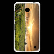 Coque Nokia Lumia 630 Couché de soleil sur champs de vignes