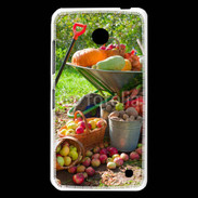 Coque Nokia Lumia 630 fruits et légumes d'automne