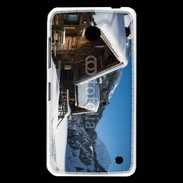 Coque Nokia Lumia 630 Chalet enneigé