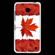 Coque Nokia Lumia 630 Canada en feuilles