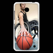 Coque Nokia Lumia 630 Joueur de basket en fauteuil