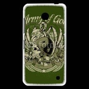 Coque Nokia Lumia 630 Tête de Mort Army of God