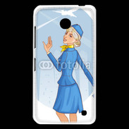 Coque Nokia Lumia 630 Hôtesse de l'air 6