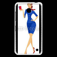 Coque Nokia Lumia 630 Hôtesse de l'air 9