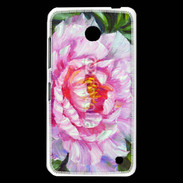 Coque Nokia Lumia 630 Fleur en peinture