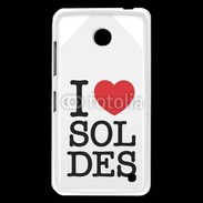 Coque Nokia Lumia 630 J'aime les soldes