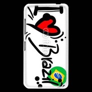 Coque Nokia Lumia 630 I love Brésil 2