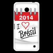 Coque Nokia Lumia 630 I love Bresil 2014