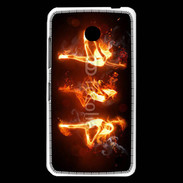 Coque Nokia Lumia 630 Danseuse feu