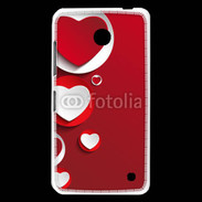 Coque Nokia Lumia 630 Cœur en porcelaine