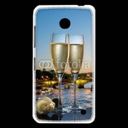 Coque Nokia Lumia 630 Amour au champagne