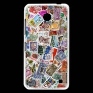 Coque Nokia Lumia 630 Patchwork de timbres