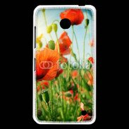 Coque Nokia Lumia 630 Champs de coquelicots