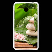 Coque Nokia Lumia 630 Galet et feuilles mouillées