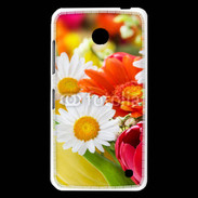 Coque Nokia Lumia 630 Fleurs des champs multicouleurs