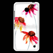 Coque Nokia Lumia 630 Belles fleurs en peinture