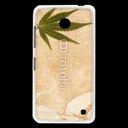 Coque Nokia Lumia 630 Fond cannabis vintage
