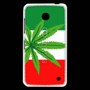 Coque Nokia Lumia 630 Drapeau italien cannabis