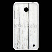 Coque Nokia Lumia 630 Aspect bois blanc vieilli