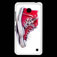 Coque Nokia Lumia 630 Chaussure Converse rouge