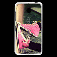 Coque Nokia Lumia 630 Converses roses vintage
