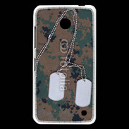 Coque Nokia Lumia 630 plaque d'identité soldat américain