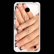 Coque Nokia Lumia 630 faux ongles et vernis à ongles 1