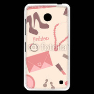 Coque Nokia Lumia 630 Fond fashion rose 4