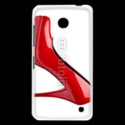 Coque Nokia Lumia 630 Escarpin rouge 2
