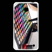 Coque Nokia Lumia 630 Palette maquillage, vernis et escarpins