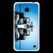 Coque Nokia Lumia 630 Formule 1 sur fond bleu