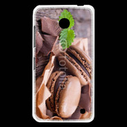 Coque Nokia Lumia 630 Macaron chocolat 