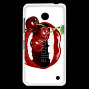 Coque Nokia Lumia 630 Cerise et bouche