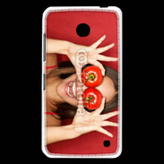Coque Nokia Lumia 630 Femme tomate humour