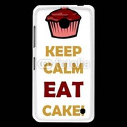 Coque Nokia Lumia 630 Keep calm eat cake