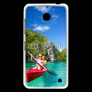 Coque Nokia Lumia 630 Kayak dans un lagon