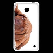 Coque Nokia Lumia 630 Mastiff marron