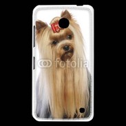 Coque Nokia Lumia 630 Yorkie de face