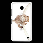 Coque Nokia Lumia 630 Chaton sur une corde