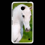 Coque Nokia Lumia 630 Portrait cheval blanc 10