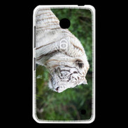Coque Nokia Lumia 630 Magnifique tigre blanc